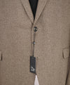 $1,295 SAKS FIFTH AVENUE - 100% PURE CASHMERE Herringbone "SLIM" Blazer- 50R US