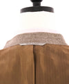 $2,395 CANALI - "KEI" CASHMERE / SILK Neutral Brown Coat / Blazer - 44R