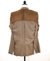 $2,395 CANALI - "KEI" CASHMERE / SILK Neutral Brown Coat / Blazer - 44R