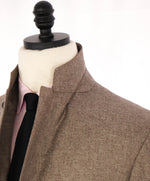 $2,395 CANALI - "KEI" CASHMERE / SILK Neutral Brown Coat / Blazer - 44R