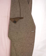 $2,395 CANALI - "KEI" CASHMERE / SILK Neutral Brown Coat / Blazer - 44R