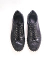 $1,295 SALVATORE FERRAGAMO - *Rhinoceros* Black CROCODILE Gancini Sneaker - 14 M