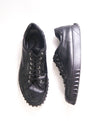 $1,295 SALVATORE FERRAGAMO - *Rhinoceros* Black CROCODILE Gancini Sneaker - 14 M