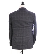 $1,895 CANALI - "KEI" Gray Blue Glen Plaid Check Unlined Summer Wool Blazer - 38R