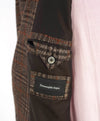 $4,650 ERMENEGILDO ZEGNA- "CASHMERE /SILK" Brown Check Blazer- 42R