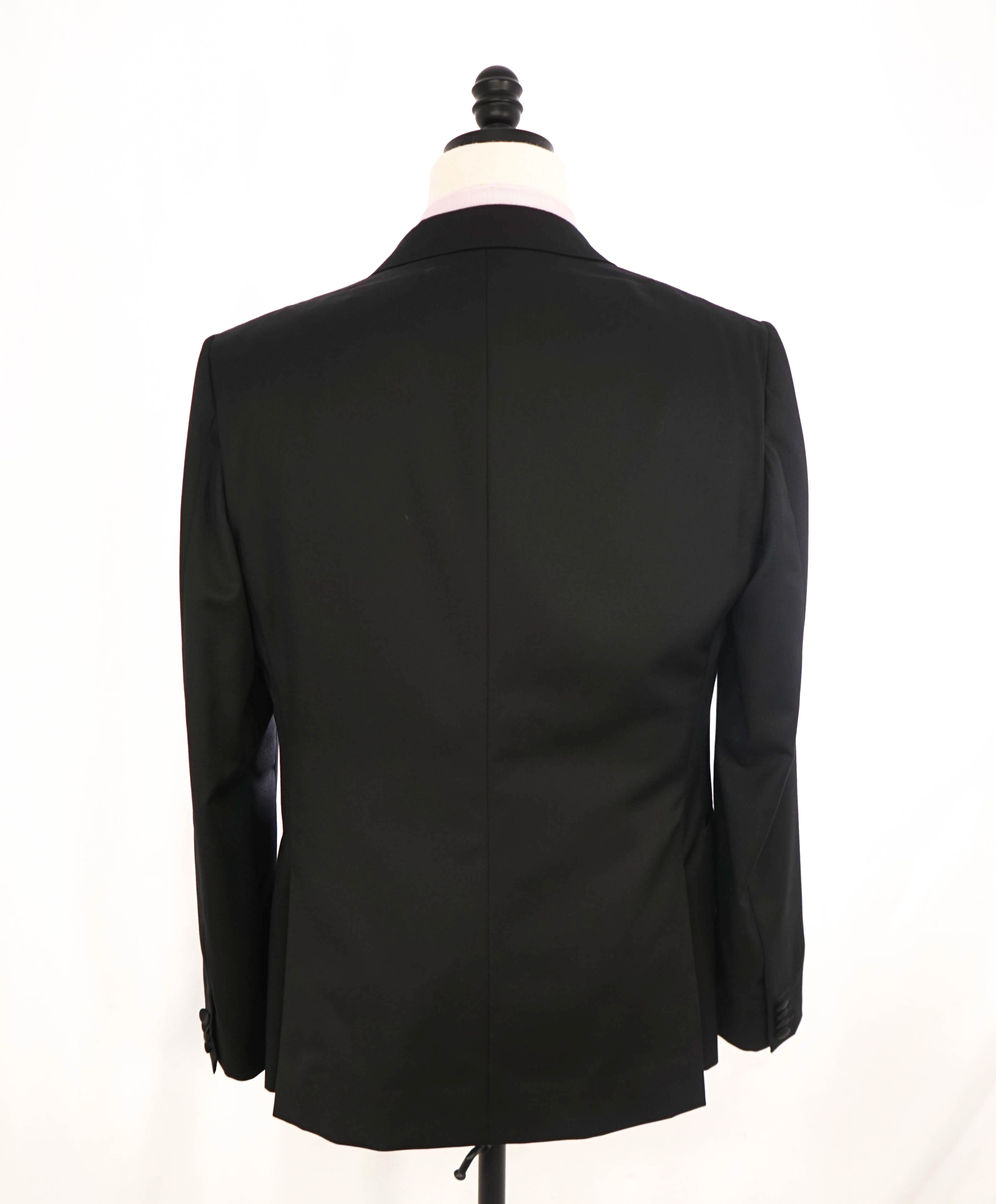 $1,570 Z ZEGNA - Black Peak Lapel 1-Button 2-Piece Tuxedo - 40R