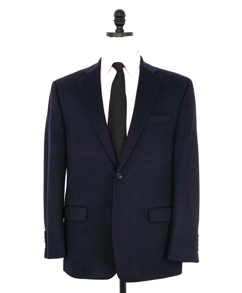 $1,295 NEIMAN MARCUS - 100% PURE CASHMERE Navy Blazer- 42R US