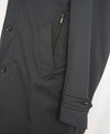 $6,850 BRIONI - Water Repellent FUR COLLAR / CASHMERE Lined LOGO Coat  - L