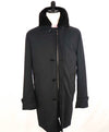 $6,850 BRIONI - Water Repellent FUR COLLAR / CASHMERE Lined LOGO Coat  - L