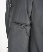 $6,850 BRIONI - Water Repellent FUR COLLAR / CASHMERE Lined LOGO Coat  - L