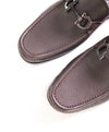 $850 SALVATORE FERRAGAMO - “GRANDIOSO" Gancini Bit Loafer Brown Leather - 10.5 EE