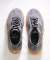 TOD’S - Gray Suede Logo Low Top Logo Embossed Sneakers - 11.5 US (10.5T)