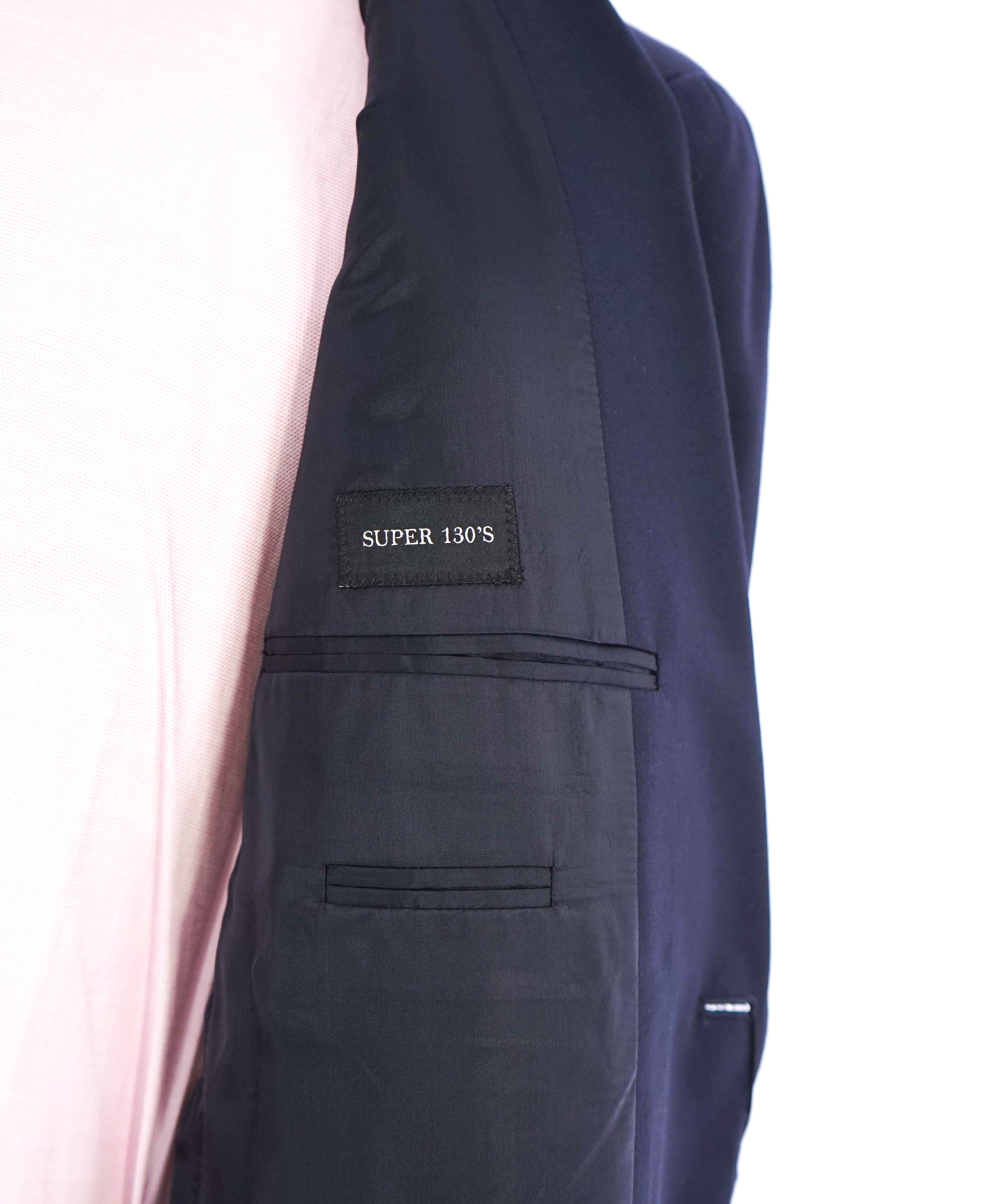 $1,995 EMPORIO ARMANI -Super 130's  “G LINE” Navy Suit - 42S