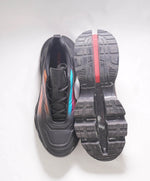 $1,200 PRADA - Black Leather "COLLISION CROSS" Sneakers - 8 US (7 IT)