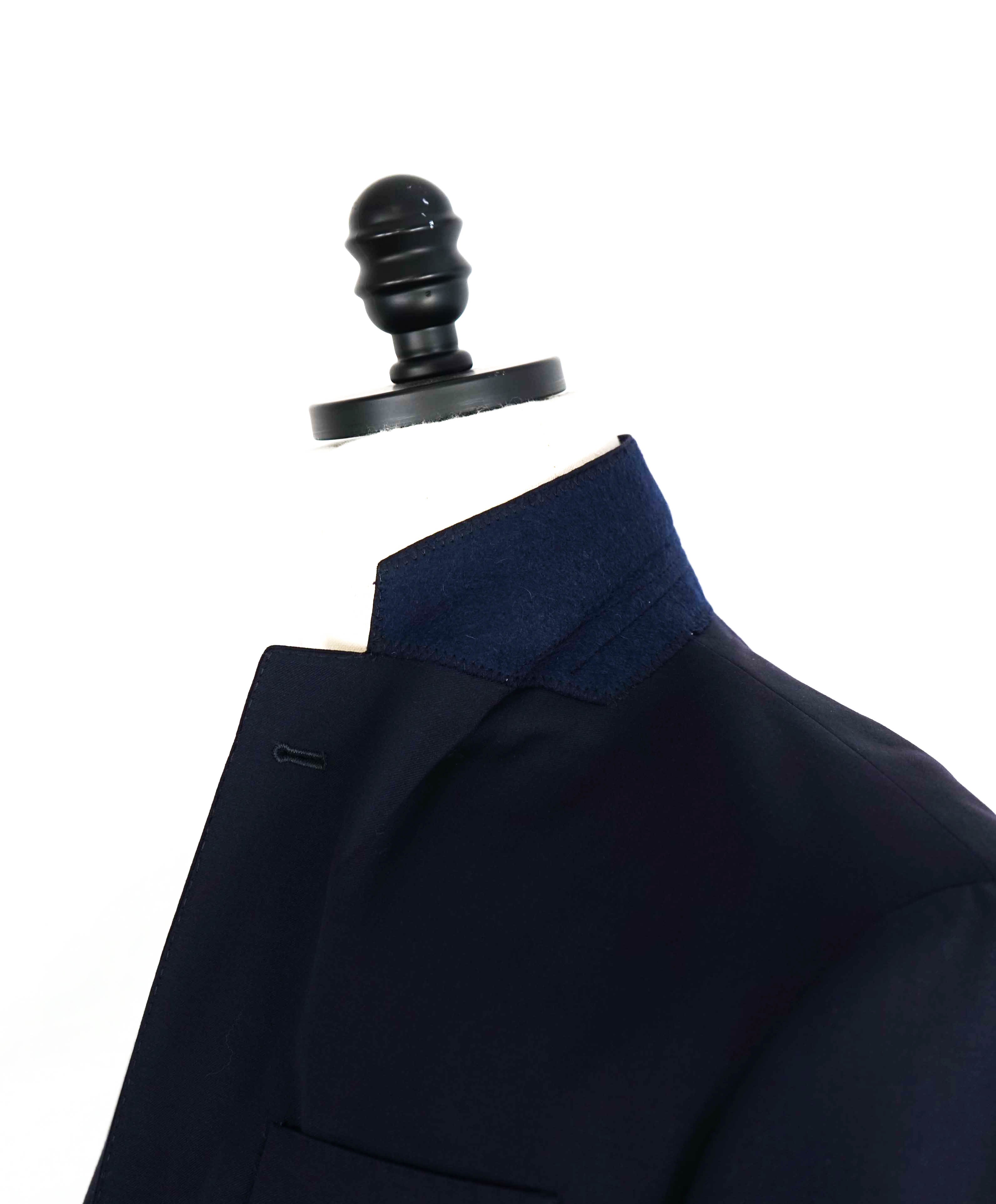 $1,995 EMPORIO ARMANI -Super 130's  “G LINE” Navy Suit - 40R