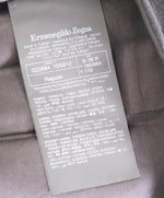 $795 ERMENEGILDO ZEGNA -"TROFEO" Gray Solid Wool Pants - 40W