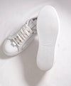 $990 ZEGNA - (ERMENEGILDO) COUTURE "Tennis Low" White Sneakers - 8 US (41 EU)