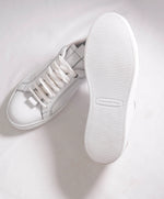 $990 ZEGNA - (ERMENEGILDO) COUTURE "Tennis Low" White Sneakers - 8 US (41 EU)