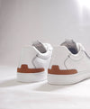 $990 ZEGNA - (ERMENEGILDO) COUTURE "Tennis Low" White Sneakers - 8 US (41 EU)