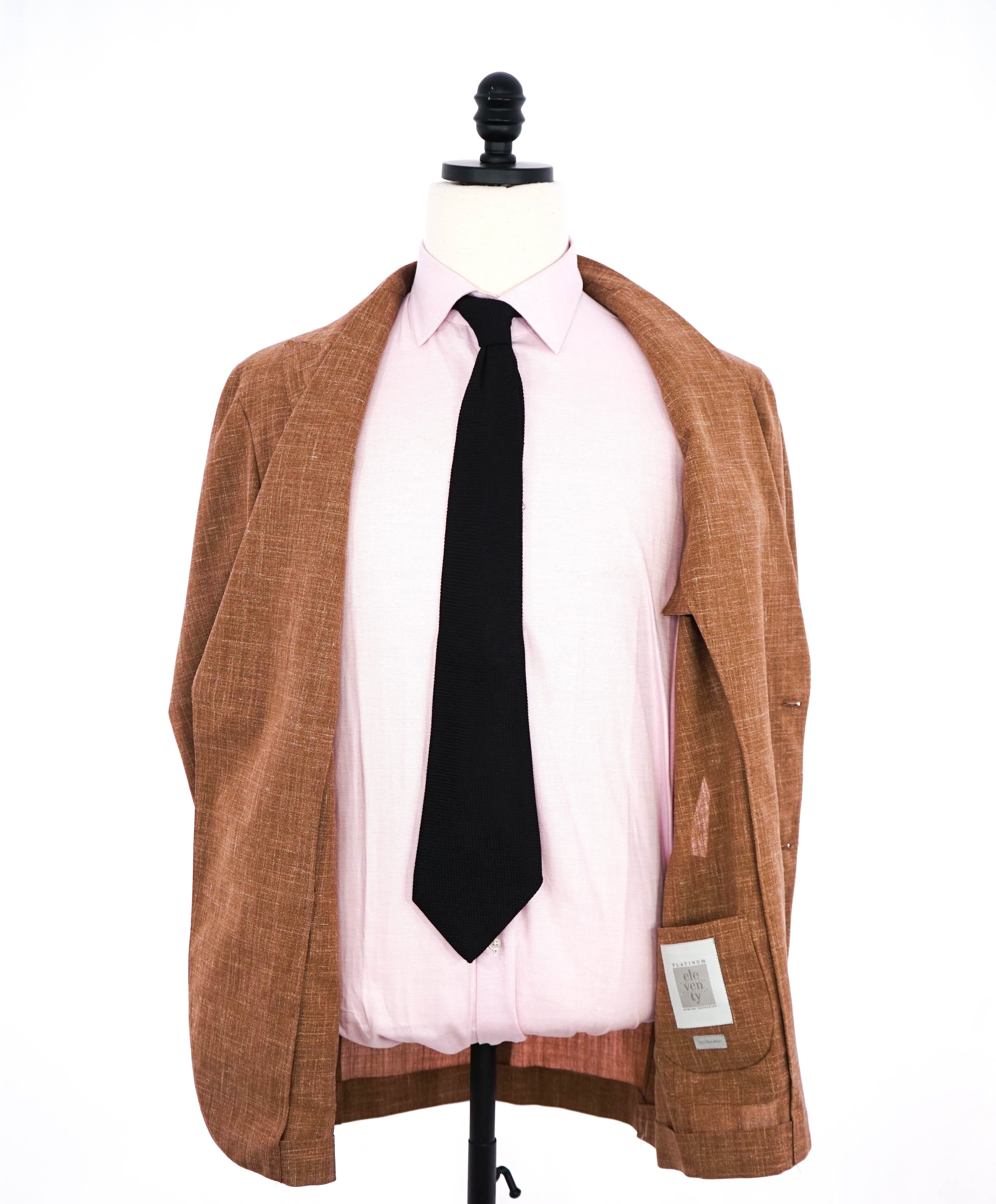 $1,695 ELEVENTY - LORO PIANA "SUMMERTIME" LINEN/SILK/WOOL Blazer - 44 (54 EU)