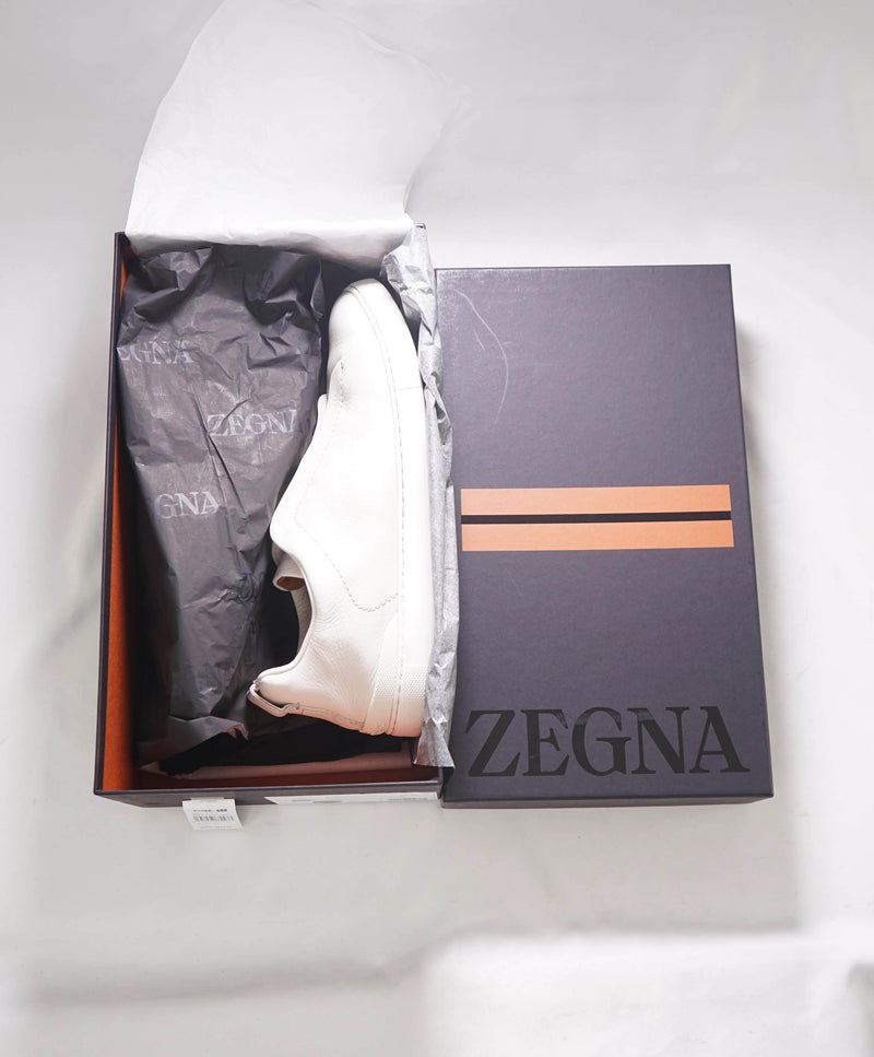 $990 ERMENEGILDO ZEGNA - COUTURE "Triple Stitch" Sneakers - 9.5 US (42.5 EU)