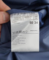 $1,695 CANALI - Rain Protection "REVERSIBLE" Navy Baby Blue Trench Coat - 40R