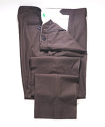 $1,050 BRIONI - Brown 5-Pocket Style Dress Pants- 34W