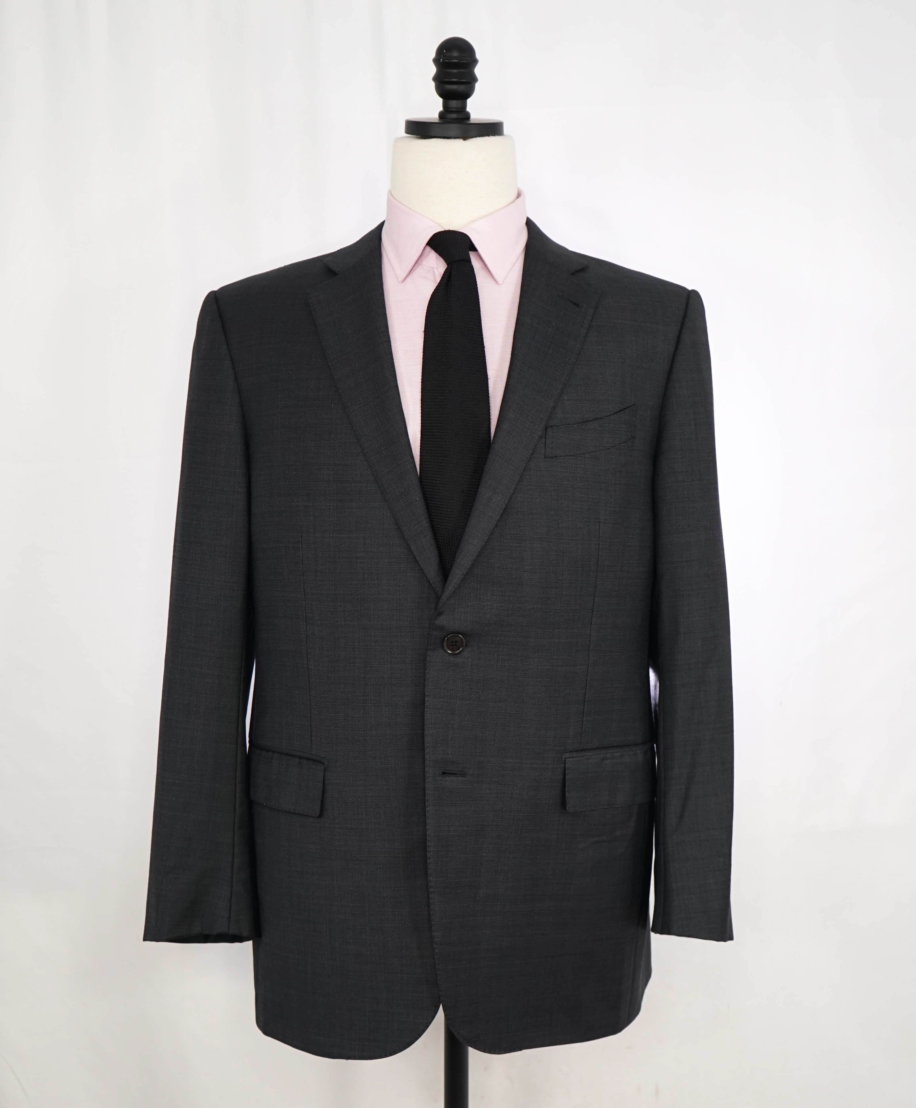 $3,290 ERMENEGILDO ZEGNA- “TORFEO” Gray Birdseye Blazer- 44R