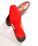 $1,250 CHRISTIAN LOUBOUTIN - *LAFITOCH* Brown Lthr Oxfords - 13 US (46EU)