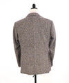 $2,095 CANALI - "KEI" Neutral Fleck ALPACA/WOOL Unlined Thick Wool Blazer - 40R