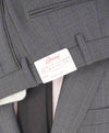 $6700 BRIONI - Gray/Blue 2-Btn Super *CELEB FAVE* 150's Suit - 38R