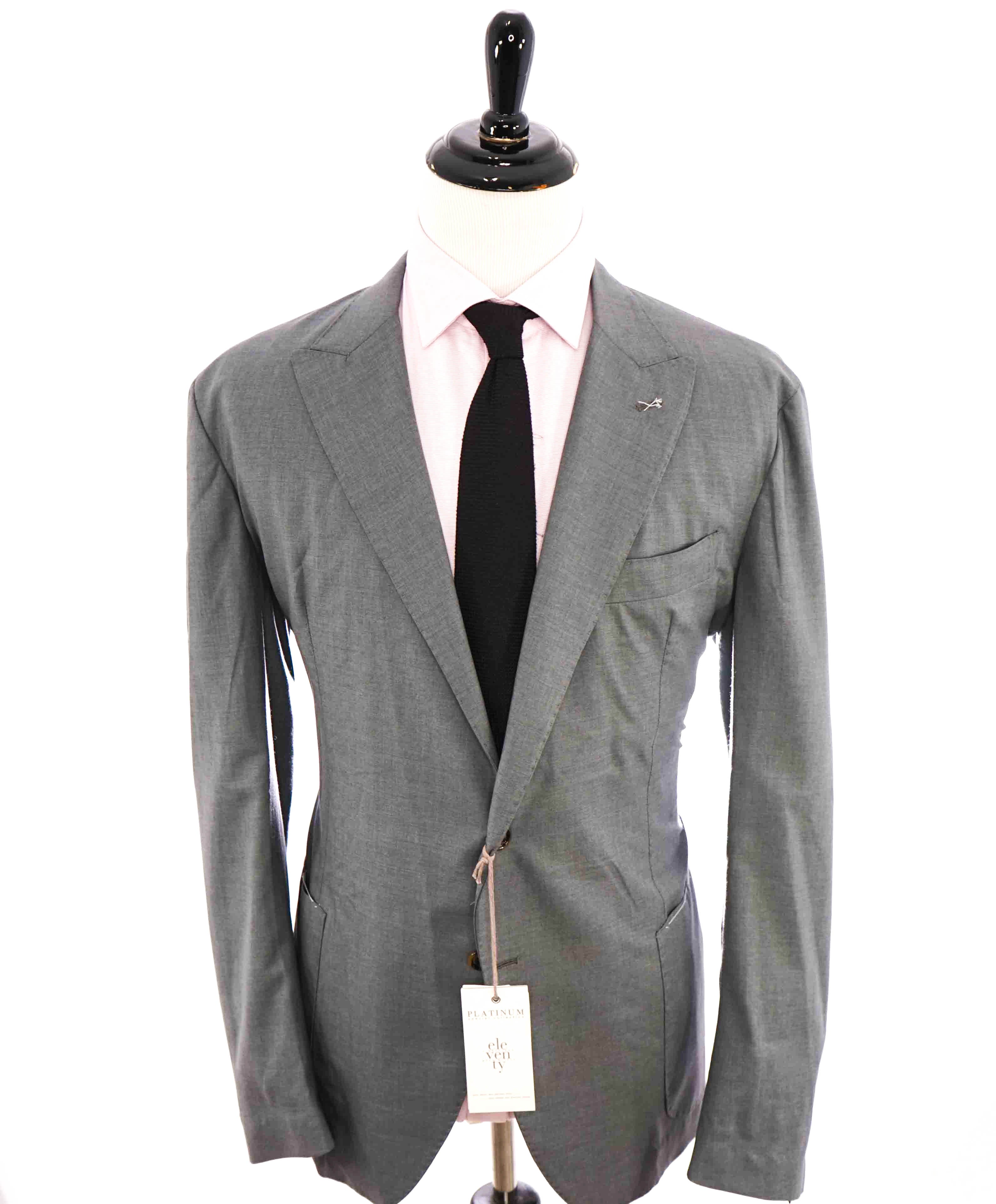 $1,695 ELEVENTY - ERMENEGILDO ZEGNA Wool Unlined Travel Blazer- 48 (58EU)