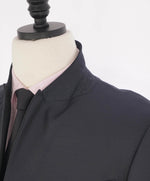 $2,295 ARMANI COLLEZIONI - "M Line" Blue Textured 130's Dinner Jacket Blazer - 42 R US