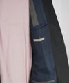 $2,295 ARMANI COLLEZIONI - "M Line" Blue Textured 130's Dinner Jacket Blazer - 42 R US