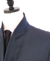 $2,295 ARMANI COLLEZIONI - "G Line" Blue Textured Dinner Jacket Blazer - 48 R US