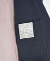 $3,495 ERMENEGILDO ZEGNA -"TROFEO 600" Blue Chalk Stripe Blazer - 38R