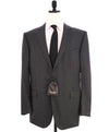 $3,250 ERMENEGILDO ZEGNA -"TROFEO" Gray Birdseye Blazer - 50R