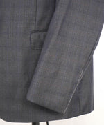 $3,795 GIORGIO ARMANI - "SOFT" Gray Check Notch Lapel SUPER 150's Suit - 42R