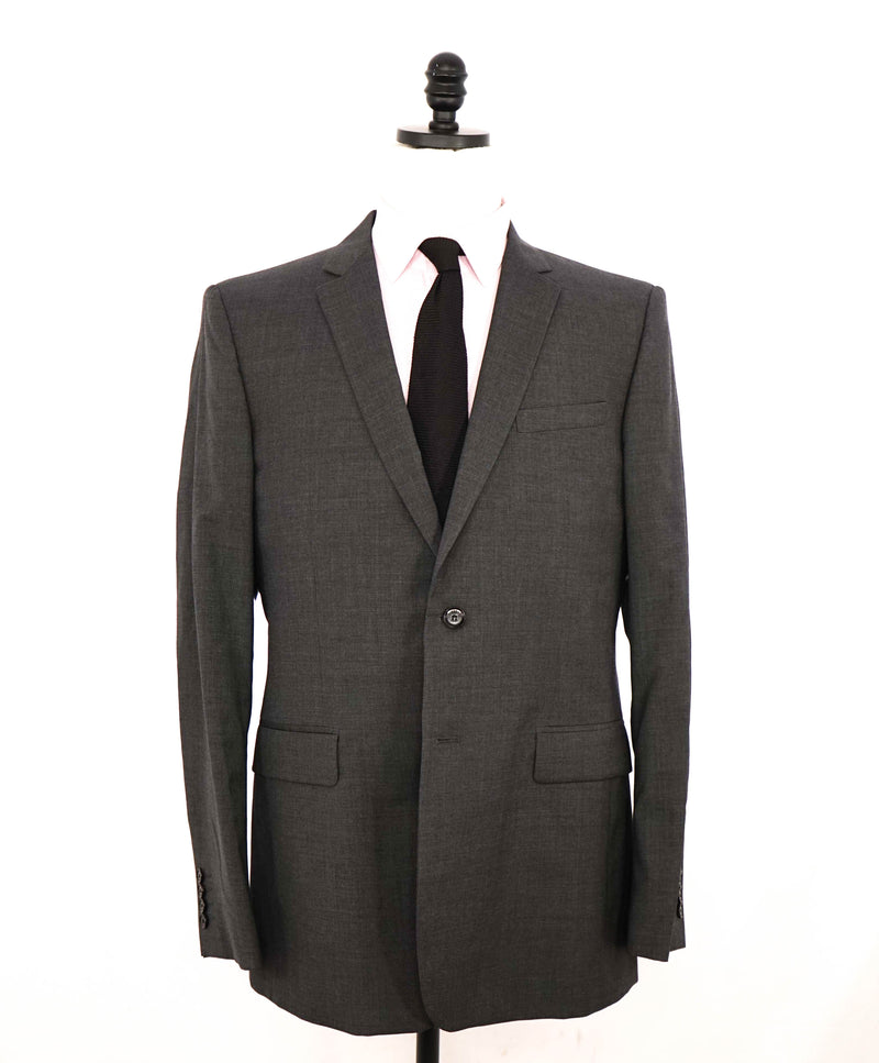 $2,395 BURBERRY LONDON - Made In Italy Wool Charcoal Suit -  44R