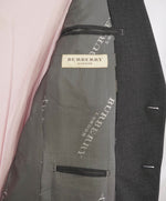 $2,395 BURBERRY LONDON - Made In Italy Wool Charcoal Suit -  44R