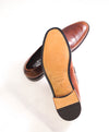 $1,190 SALVATORE FERRAGAMO - “LEWIS" Gancini Loafer Brown Leather - 12 D