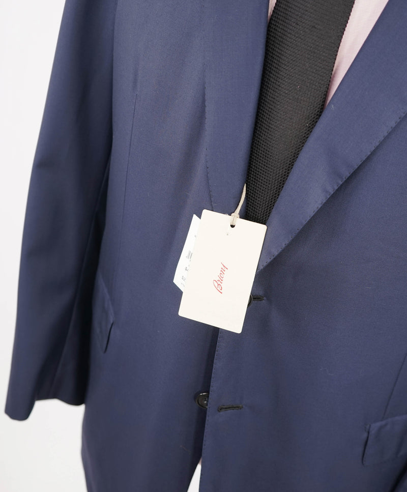 BRIONI - NAVY 160'S 2-Button "COLOSSEO" Hand Made In Italy Blazer - 52L US