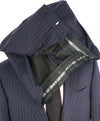 $1,895 ARMANI COLLEZIONI - Chalk Striped *G LINE* Notch Lapel Suit - 42R