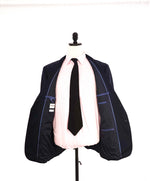 $1,895 ARMANI COLLEZIONI - Chalk Striped *G LINE* Notch Lapel Suit - 42R