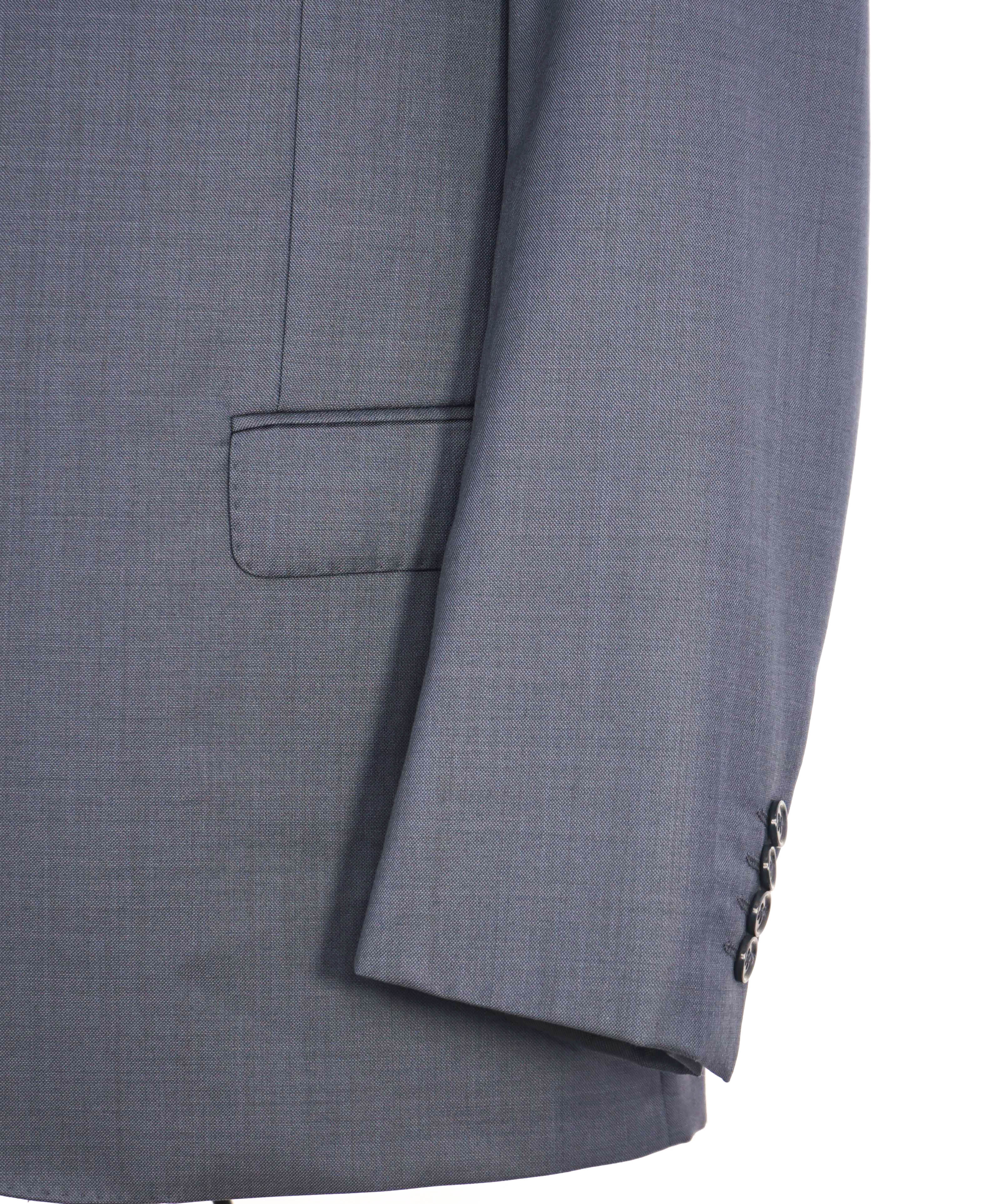 $1,995 EMPORIO ARMANI - Super 130's  “G LINE” Steel Blue Suit - 42L