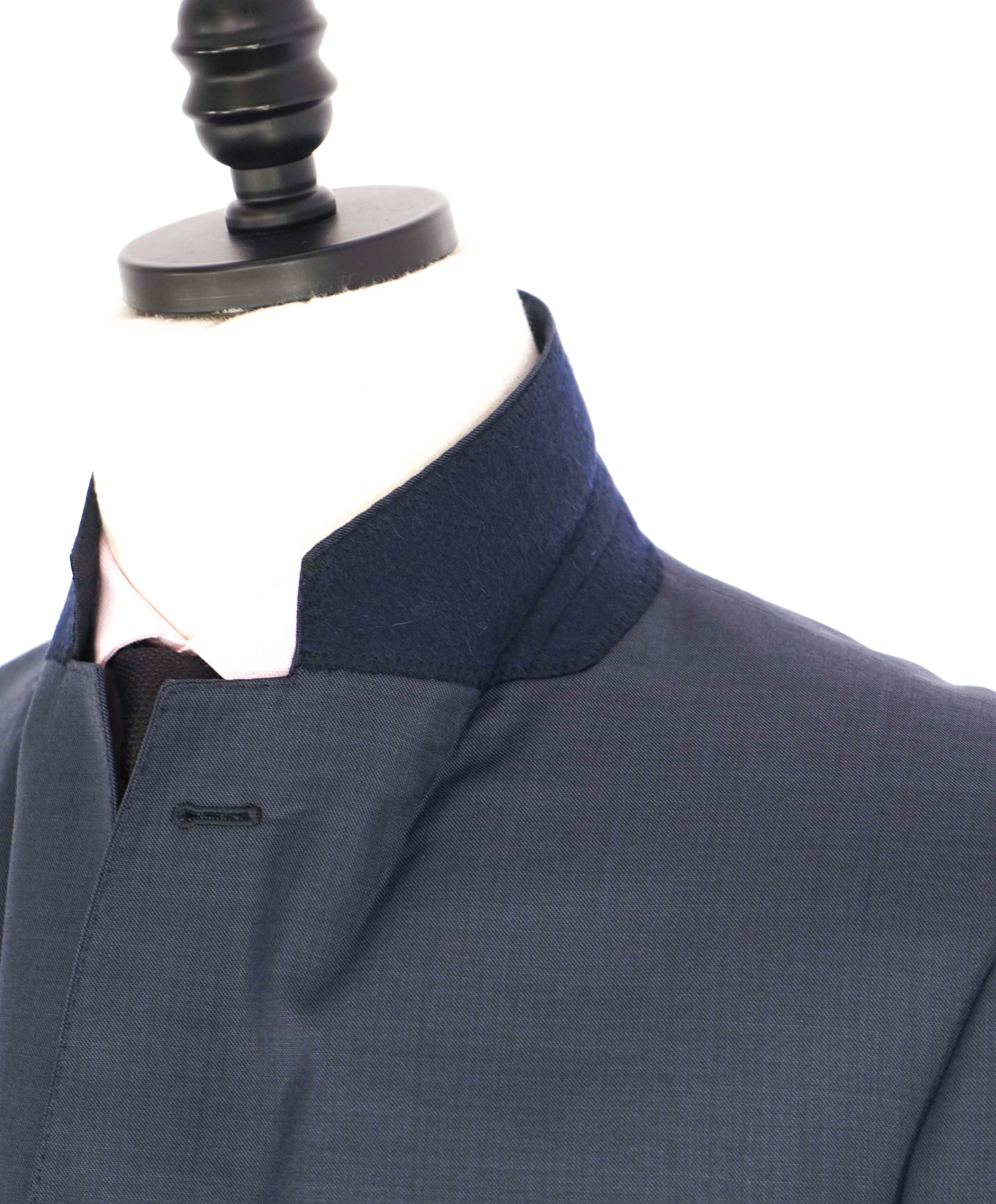 $1,995 EMPORIO ARMANI - Super 130's  “G LINE” Steel Blue Suit - 42L