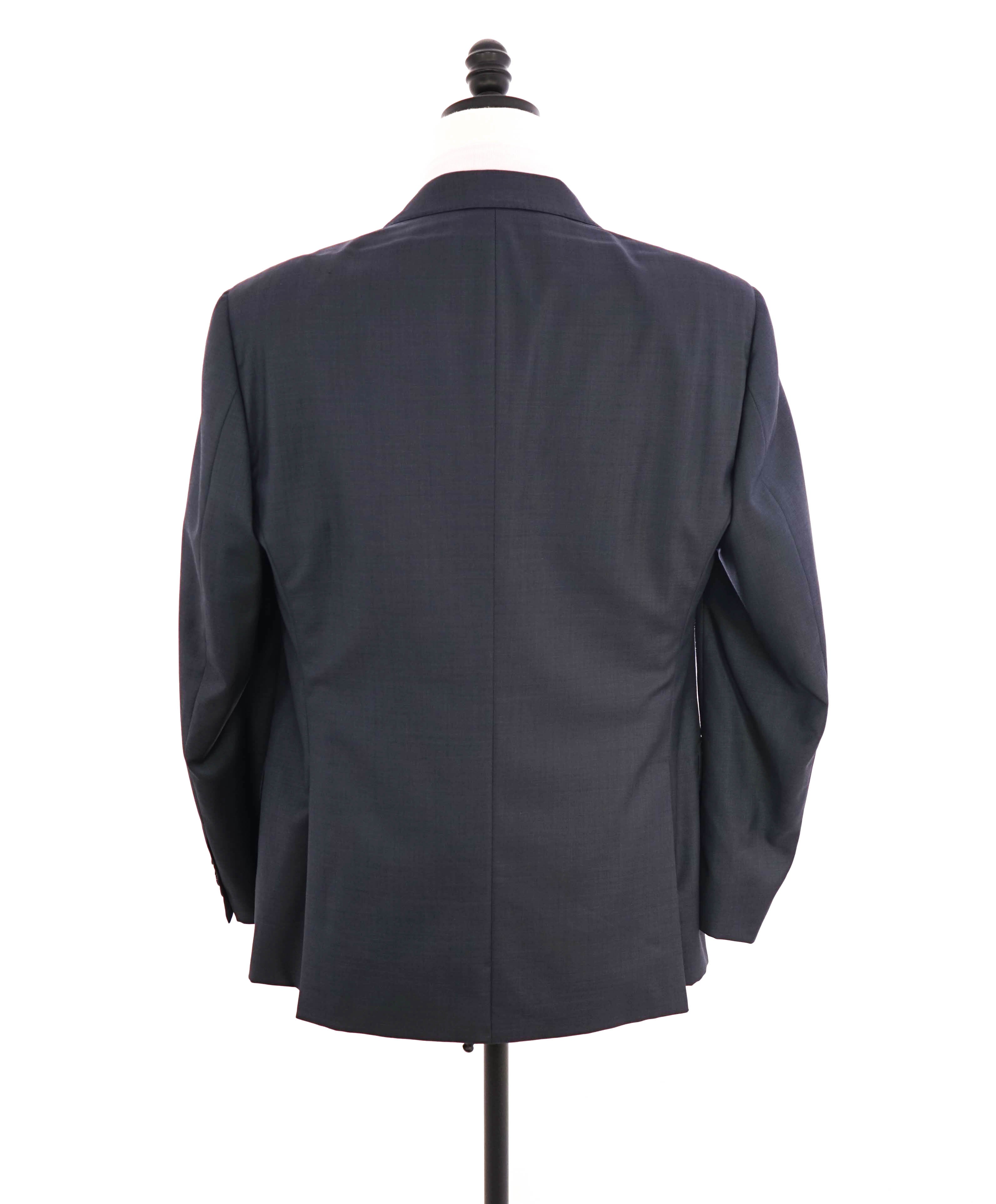 $1,995 EMPORIO ARMANI - Super 130's  “G LINE” Steel Blue Suit - 42L