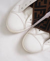 $770 FENDI - Zucca FF Tape White Logo Sneaker - 9.5 US 8.5UK 42.5EU