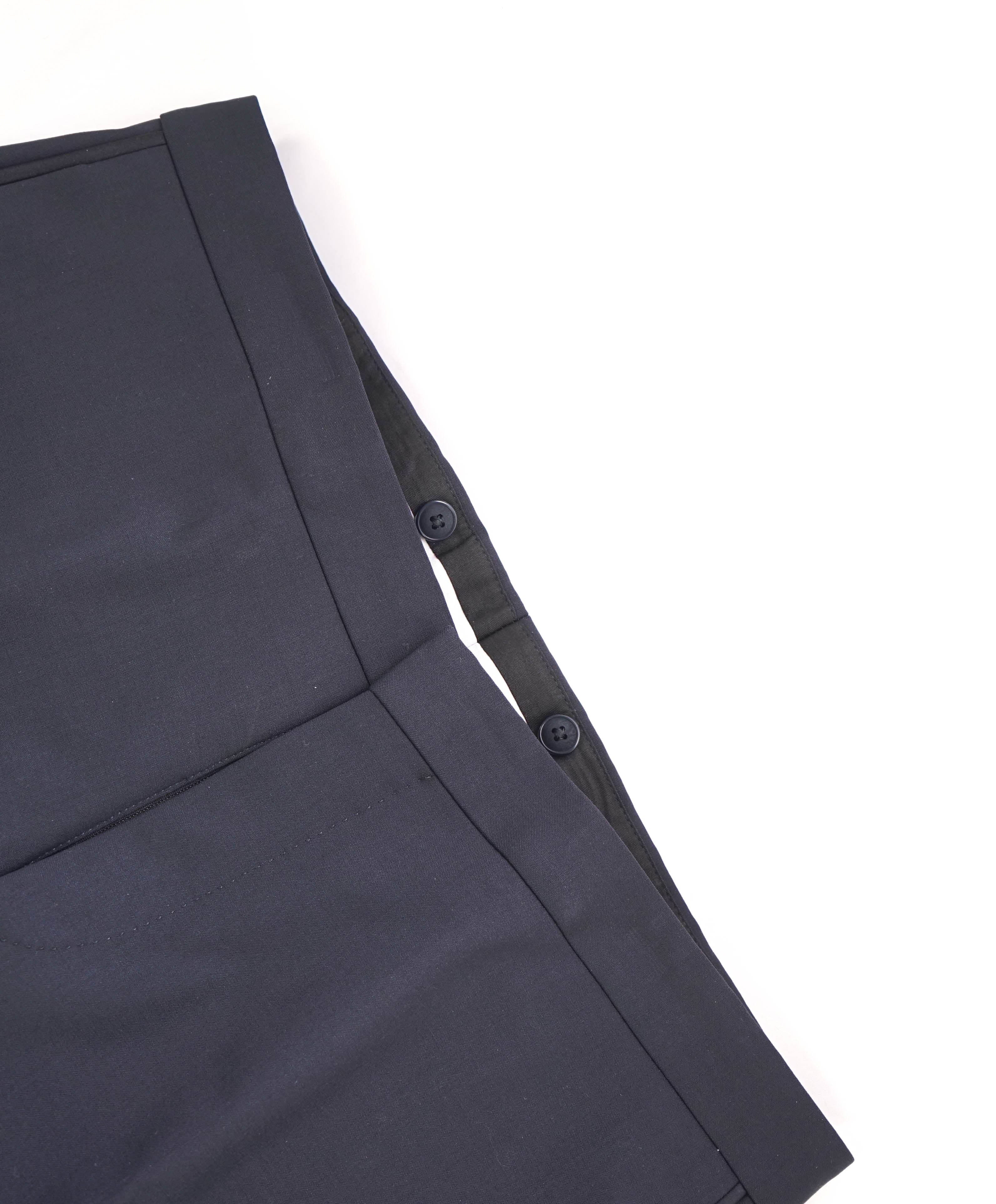 EMPORIO ARMANI - Navy Blue *Closet Staple* Flat Front Tuxedo Dinner Pants -34W (50EU)