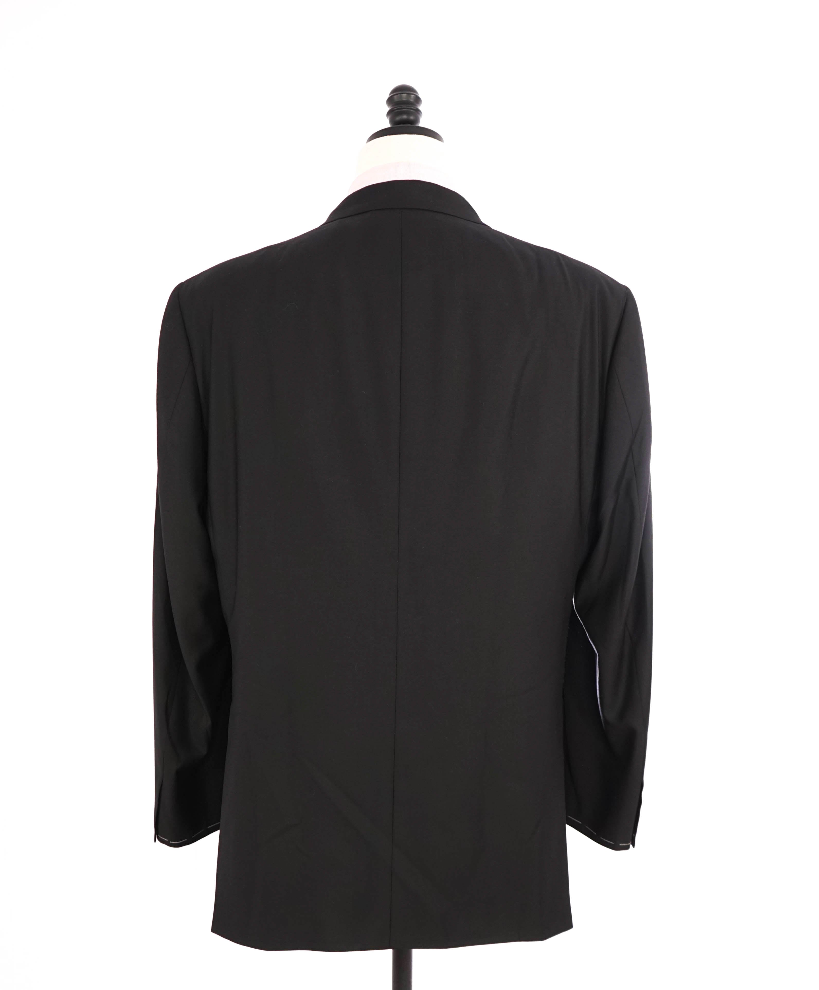 $6,270 BRIONI - *CELEB FAVORITE* Hand Made Italy Black Peak Lapel Tuxedo - 48L